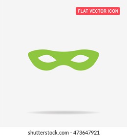 Mask icon. Vector concept illustration for design.