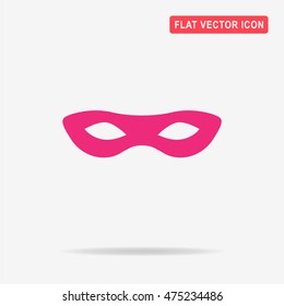 Mask icon. Vector concept illustration for design.