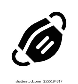 mask icon. vector glyph icon for your website, mobile, presentation, and logo design.
