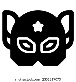 mask icon vector illustration asset element
