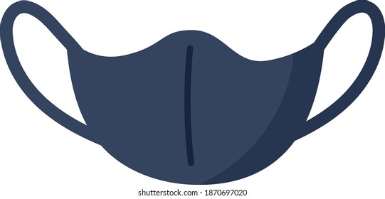 mask icon vector. mask sign on white background. mask icon for web and app
