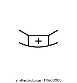 mask icon vector sign symbol
