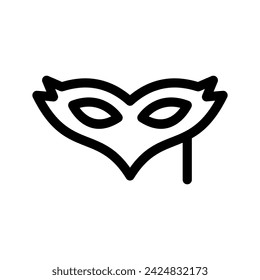 Mask Icon Vector Symbol Design Illustration