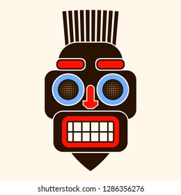 Mask Idol Icon. Cartoon Of Mask For Web Design