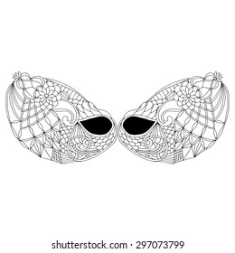 Mask illustration