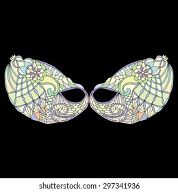 Mask illustration