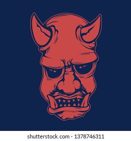 mask of japanese ghost