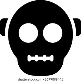 mask line style icon design