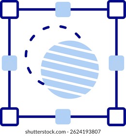 Mask Line vector Icon Design