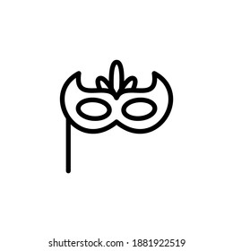 Mask Linear icon in vector. Logotype
