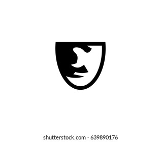 Mask logo