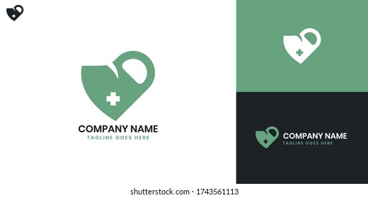 Mask Logo - All elements on this template are editable with vector software