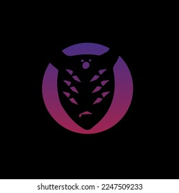 mask logo design for all