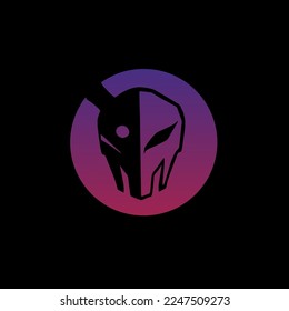 mask logo design for all