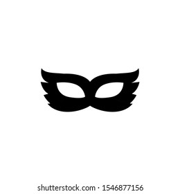 mask logo design vector illustration