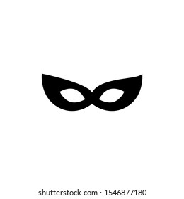 mask logo design vector illustration