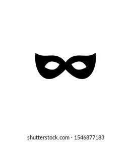 mask logo design vector illustration