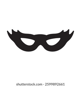 mask logo icon illustration flat