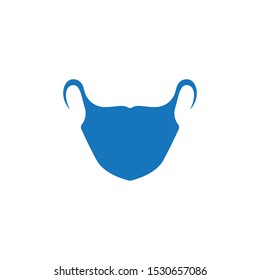 mask logo and symbol Vector Illustration