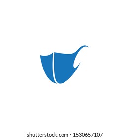 mask logo and symbol Vector Illustration