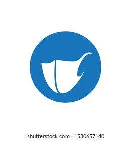 mask logo and symbol Vector Illustration