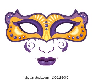 mask mardi gras