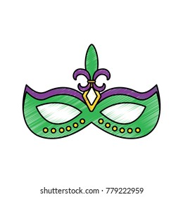 mask mardi gras carnival icon image 