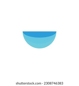 Mask, medical geometric symbol simple logo vector