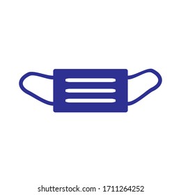 Mask Medicine Icon Vector Design Template