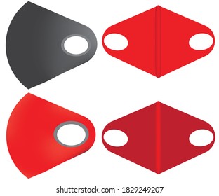 mask mockup is an effort to prevent the corona virus, so this mockup is suitable for your brand logo template on masks