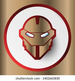ironman mask logo