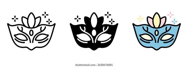 Mask is a party accessory worn on the face for fun or themed birthday celebrations.