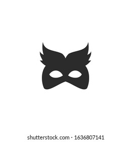 Mask Party Icon, editable color template. Mask Party symbol vector sign isolated for graphic and web design.