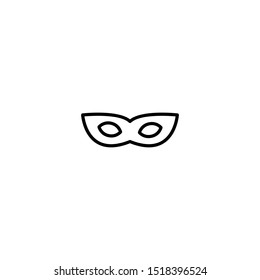 mask party icon vector illustration 
