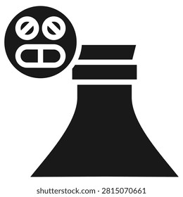 Mask Protection Icon Element For Design