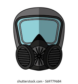 mask safety isolated icon vector illustration design