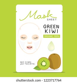 Mask Sheet Green Kiwi