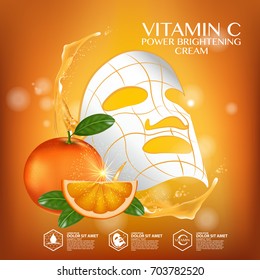 Download Vitamin C Face Mask Beauty Images Stock Photos Vectors Shutterstock PSD Mockup Templates