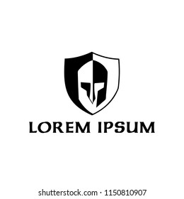mask shield logo company, Head protection, warrior,soldier, logo, symbol, icon, graphic, vector.