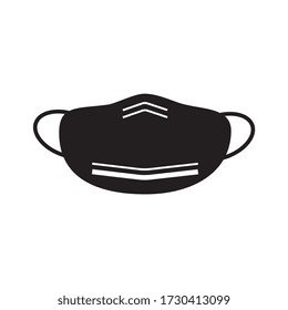 Mask sign, symbol, Vector pictogram 