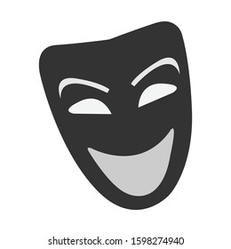 Mask simple illustration clip art vector