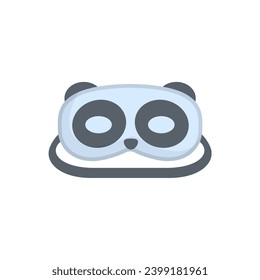 mask sleep icon cartoon cute
