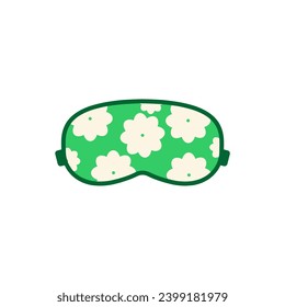mask sleep icon cartoon tired
