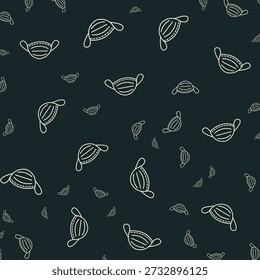 Mask stunning element trendy design vector Illustration colorful background.eps