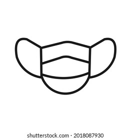 mask symbol or icon design