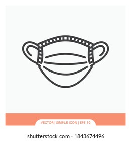 Mask symbol Icon Vector Illustration