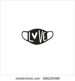 Mask Symbol Logo. Vector Illustration