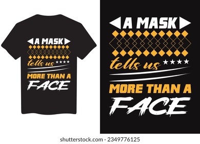 A mask tells us more than a face