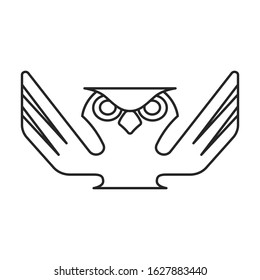 Mask of totem vector icon.Line vector icon isolated on white background mask of totem .