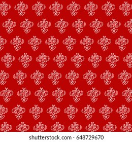 Mask. Vector background. Pattern.